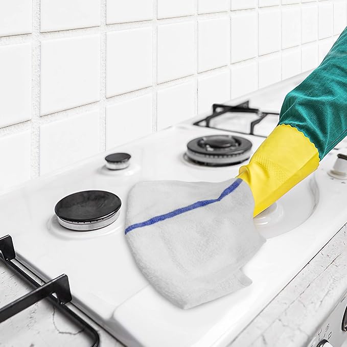Nabob Wipers Kitchen Bar Mop Terry Towels 12 Pack - Image 9