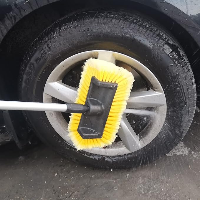 GIANT BEAR 10" Flow-Thru Penta-Level Car Wash Brush Head - Image 7