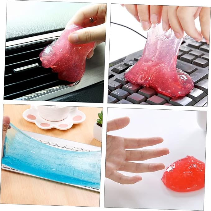 TEHAUX 20pcs Professional Computer Dust Keyboard Cleaning Gel Brush - Image 3