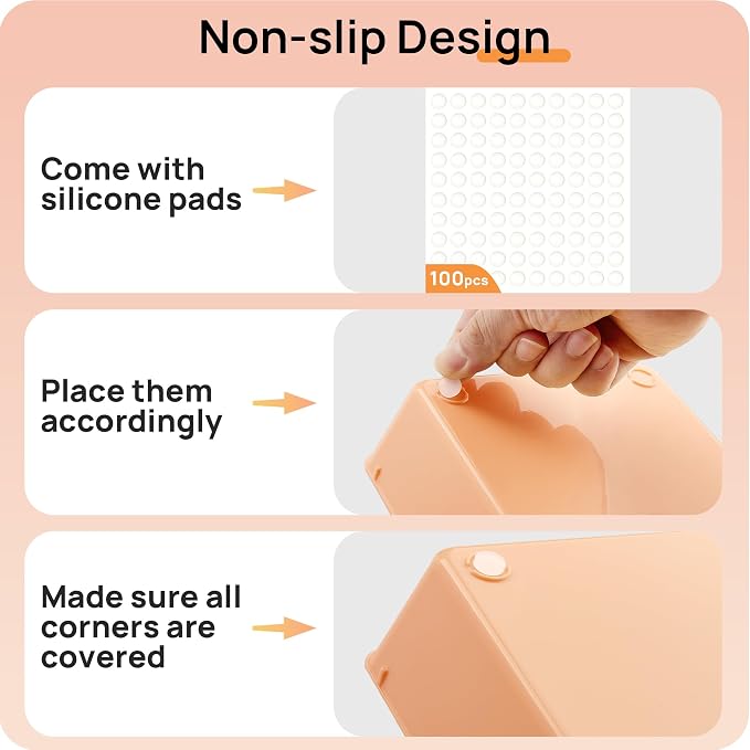 Vtopmart 25 PCS Plastic Drawer Organizers Set, 4-Size Versatile Bathroom and - Image 7