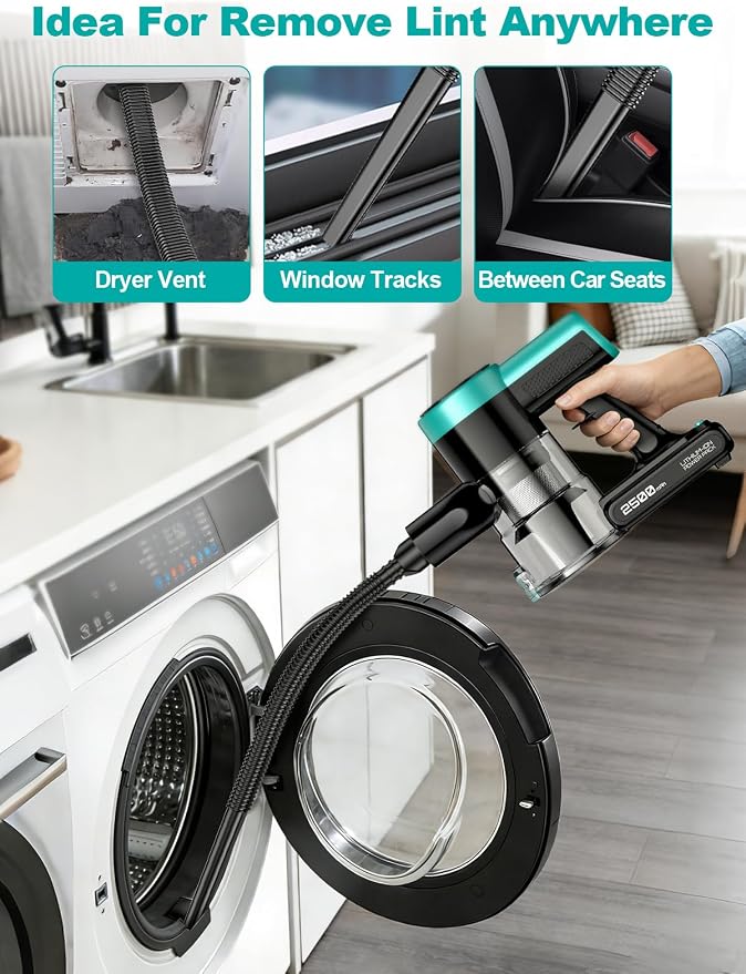 Cordless Vacuum Cleaner, 58Kpa Vacuum Cleaners - Image 6