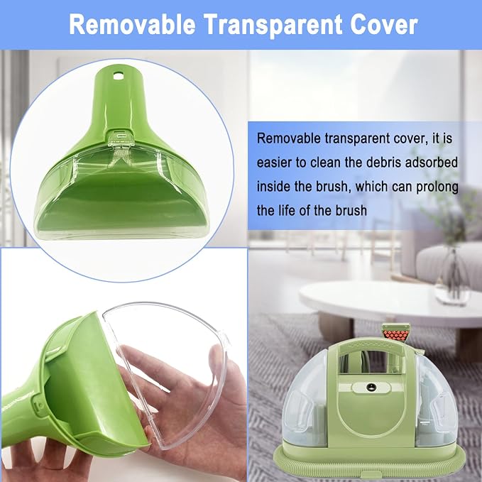 Upgraded 1400B Little Green 5.3" Detachable Tough Stain Brush Tool Replacement - Image 3