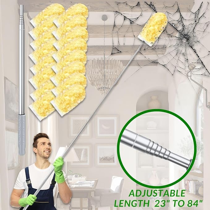 Duster Refills, Static Dust Removal Brush Disposable Replacement Head Compatible - Image 3