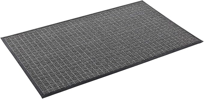 Kempf Water Retainer Entrance Mat, Indoor Outdoor Rubber Rug, Moisture Trapping by Kempf