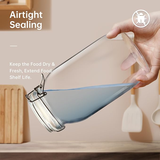 32 oz Wide Mouth Glass Jars - Image 4