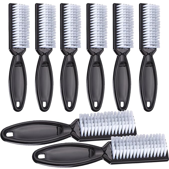 Handle Grip Nail Cleaning Brush, Hand Fingernail Cleaner Brush Manicure Tools by SQULIGT