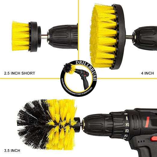 Drill Brush Attachment Set - Image 2