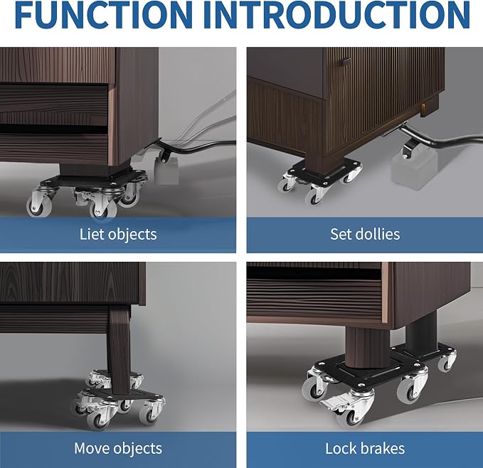 Furniture Dolly for Heavy Lifting : Easily Lift and Move couches, and More - Image 6