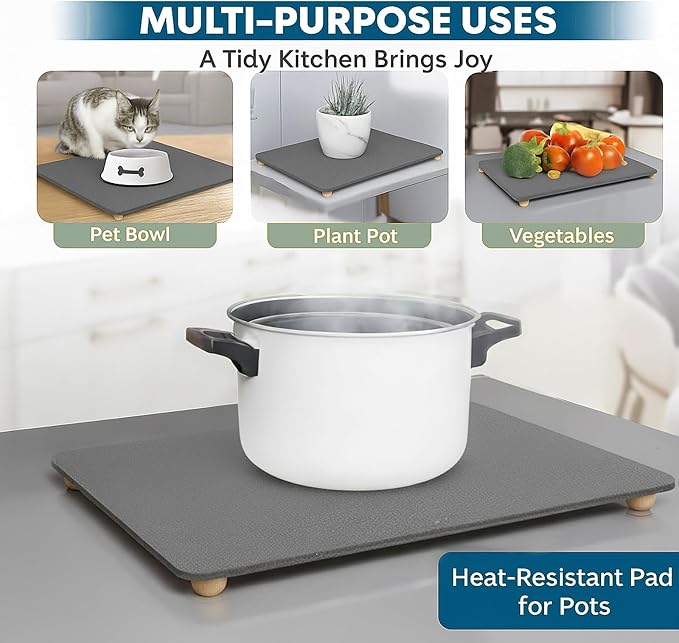Stone Drying Mat for Kitchen Counter - Image 6