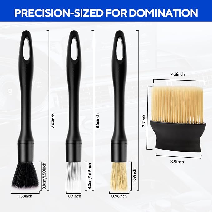7PCS Car Detailing Brush Kit - Image 2