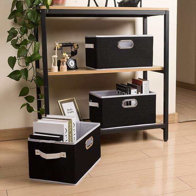 PRANDOM Large Collapsible Storage Bins - Image 3