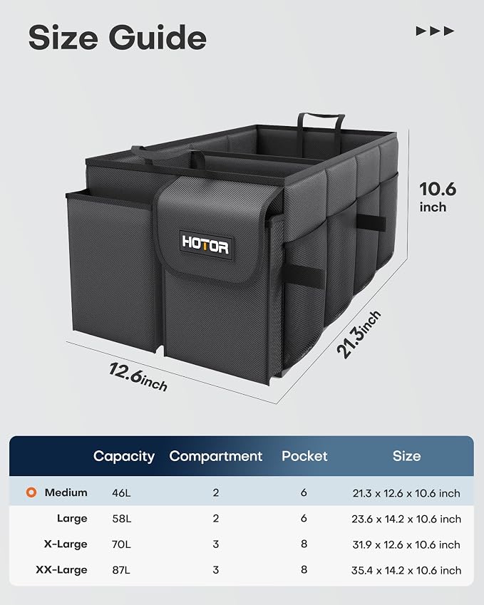HOTOR Trunk Organizer - Image 3