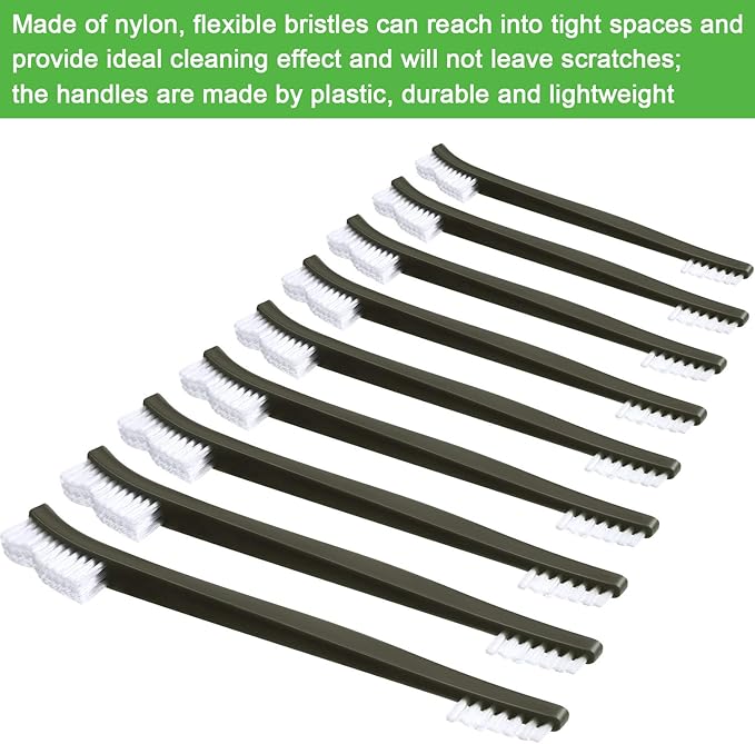 Boao 20 Packs Double-Ended Gun Cleaning Brushes 7 Inch Nylon All Purpose - Image 5