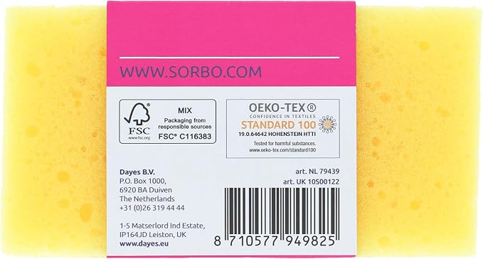 Sorbo Extra Large Scouring Sponges, Extra Strong Cleaning sponges - Image 4