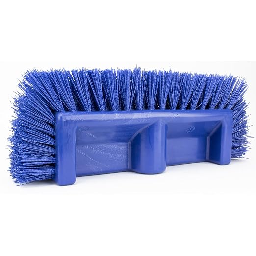 SPARTA Multi-Level Tile Scrub Brush 12" Wide Brush Head, Heavy-Duty Tile - Image 3