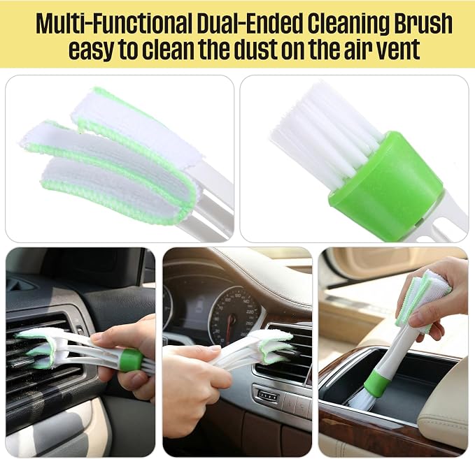 Lounsweer 4 Pcs Large Car Duster Set Microfiber Dust Cleaning Sets - Image 5