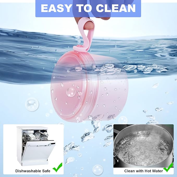 Denture Case, Leak Proof Denture Bath Cup - Image 4