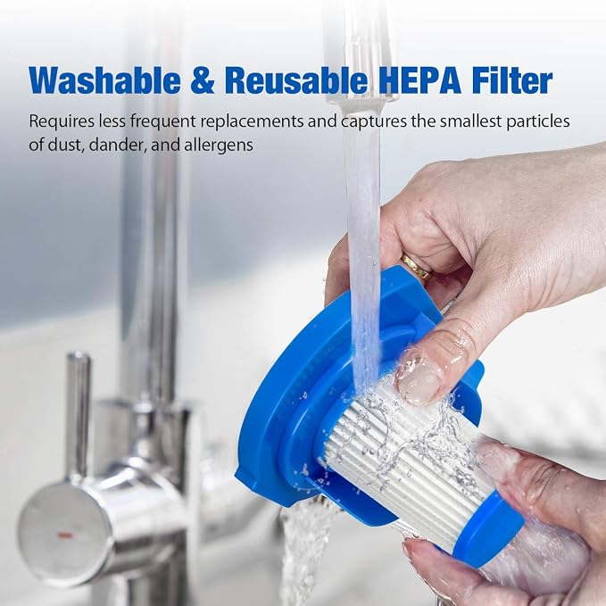 Vacmaster 2 Premium Washable Filters Replacement - Image 6
