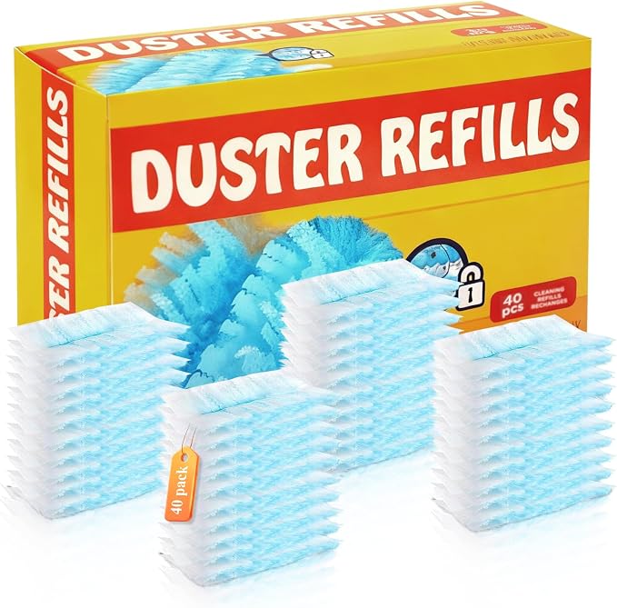 40Pcs Static Dust Removal Brush Disposable Replacement Head Compatible by Unknown