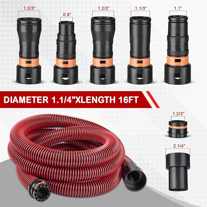 16FT Vacuum Hose Extension - Image 2