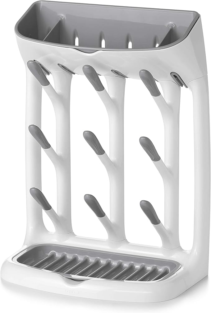 OXO Tot Space-Saving Bottle Drying Rack, Baby Bottle Organizer by OXO