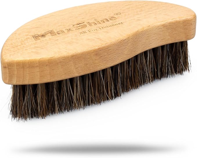 Maxshine Universal Ergonomic Interior Detailing Brush | Soft Horsehair & PP by Maxshine