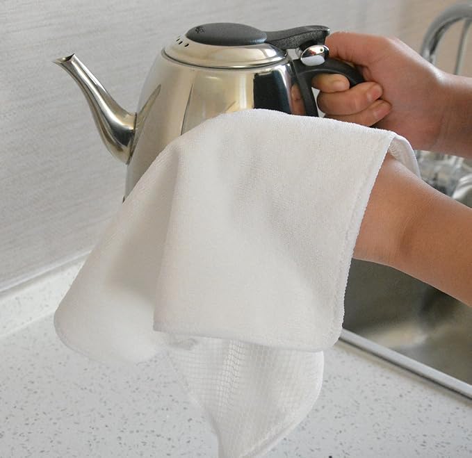KinHwa Kitchen Washcloths for Dishes Absorbent Microfiber Dish Cloths Quick Dry - Image 3