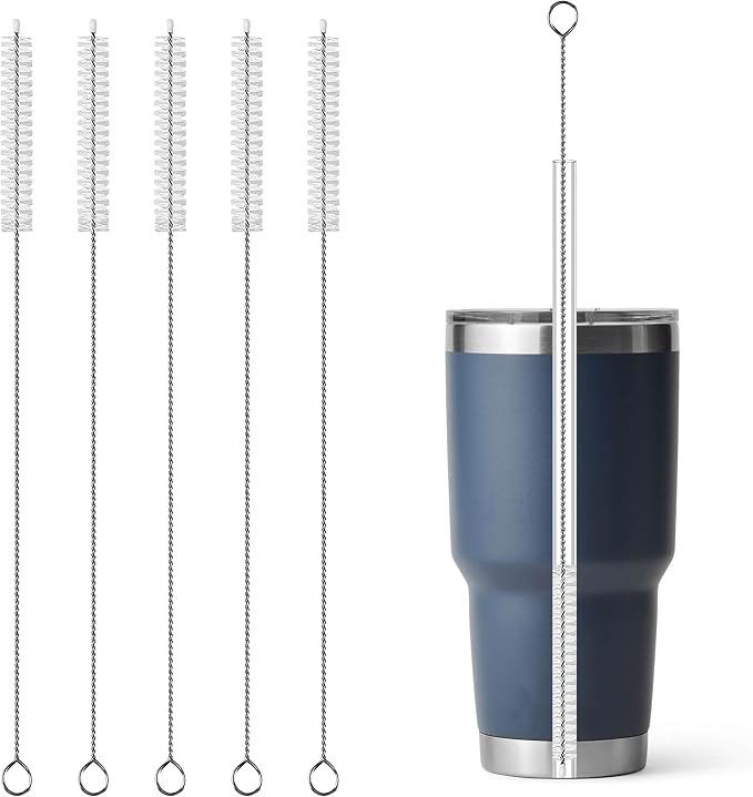 Straw Cleaner Brush Perfectly Fits by KEUYE