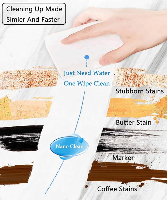 100Pack Magic Sponge Eraser | Premium Melamine Sponge Foam | Multi-Functional - Image 7