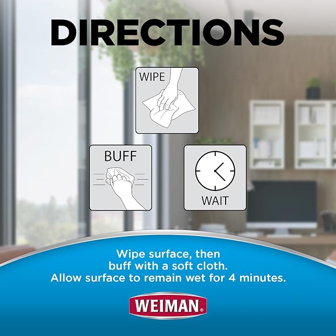 Weiman Electronics & Screen Disinfecting Wipes - Image 4