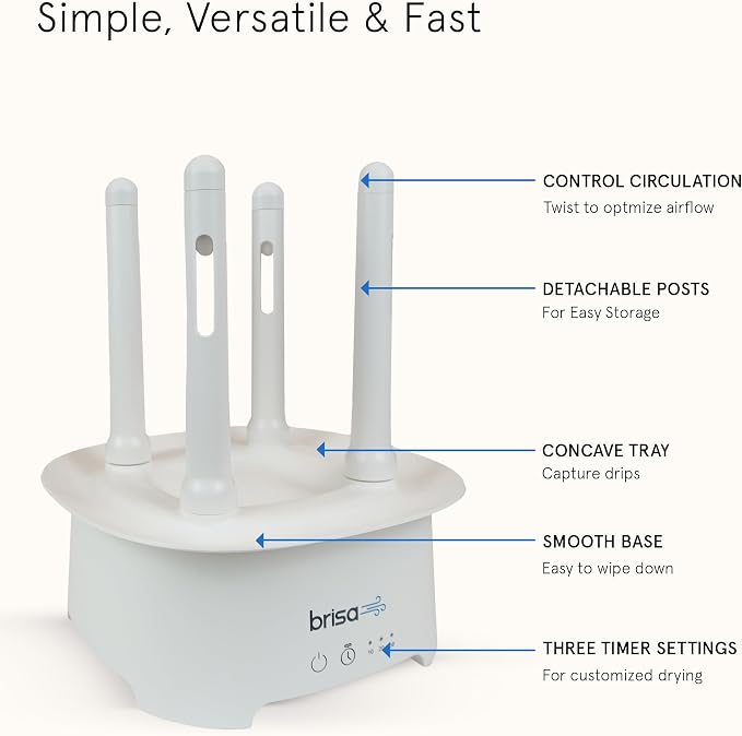 Brisa Rack: Powered Drying for reusables bottles, and containers - Image 7