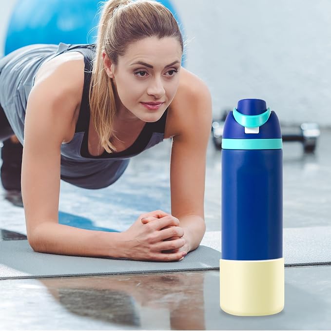 Silicone Water Bottle Boot and Bottle Drying Rack Compatible - Image 8
