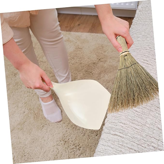 Corn Whisk Broom Handcrafted Mini Dust Brush - Image 9