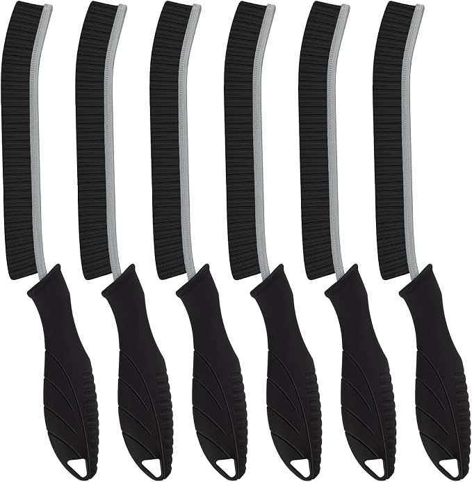 SXhyf Hard Bristle Crevice Cleaning Brush by SXhyf