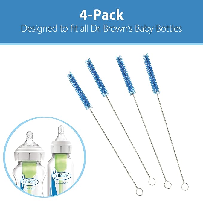 Dr. Brown's Reusable Sponge Baby Bottle Cleaning Brush - Image 6