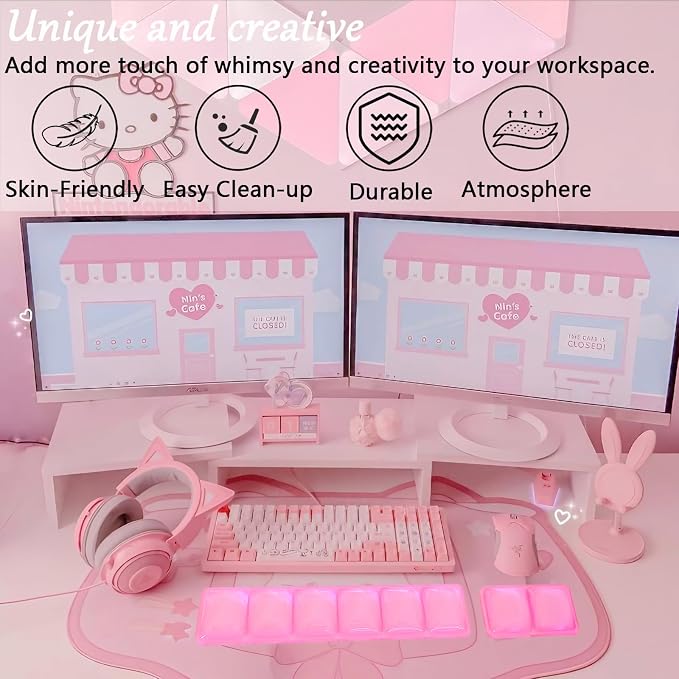 Acrylic Computer Keyboard Stand - Image 8