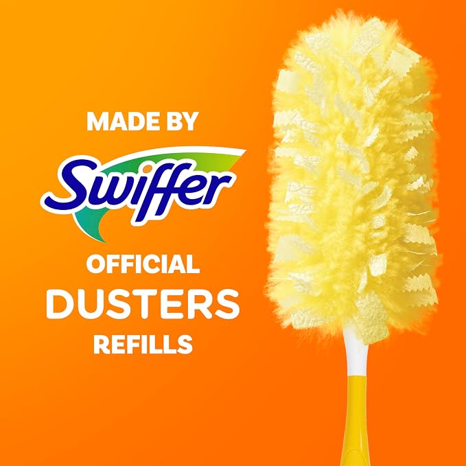 Swiffer Dusters Refill for Cleaning, Feather & Microfiber Duster Disposable - Image 2