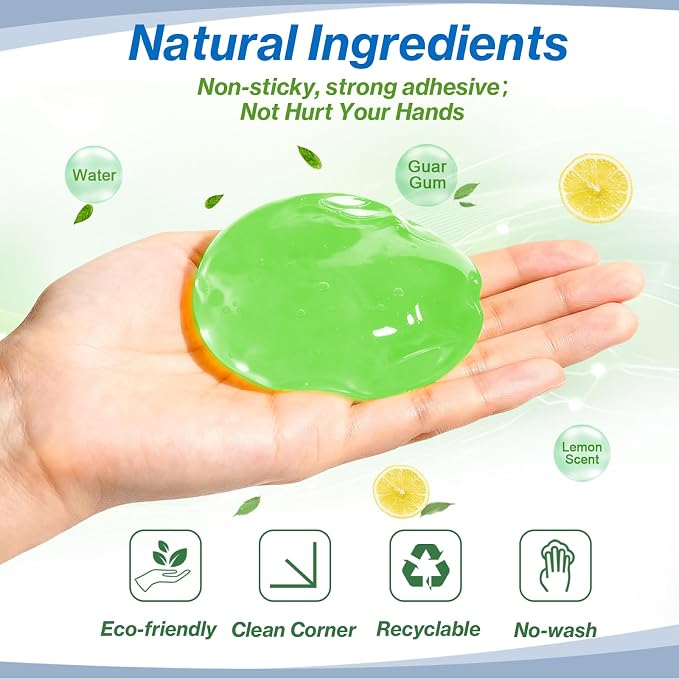 Car Cleaner Gels-4 Pack, Cleaning Gel - Image 6