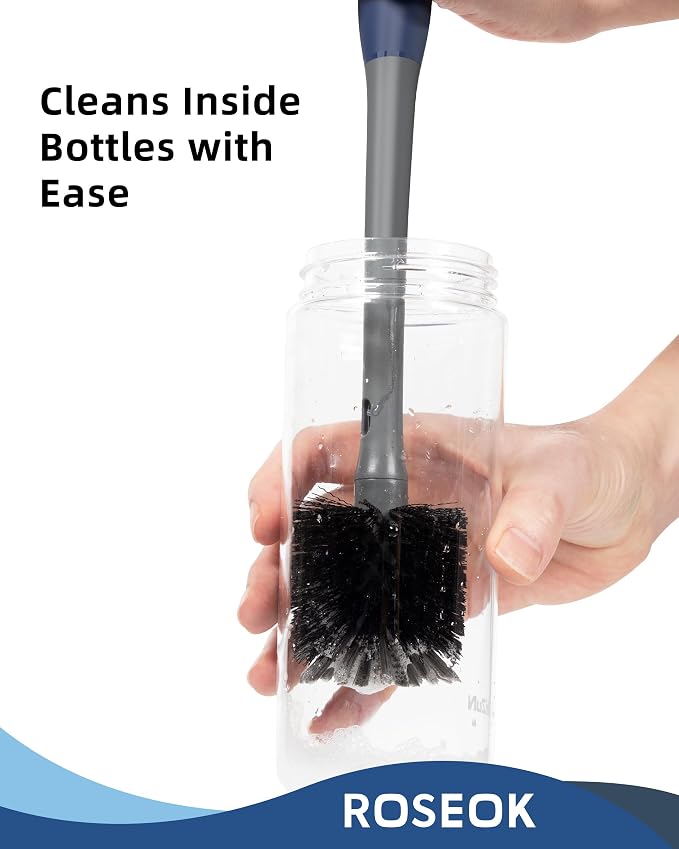 2 in 1 Long Handle Bottle Brush - Image 4