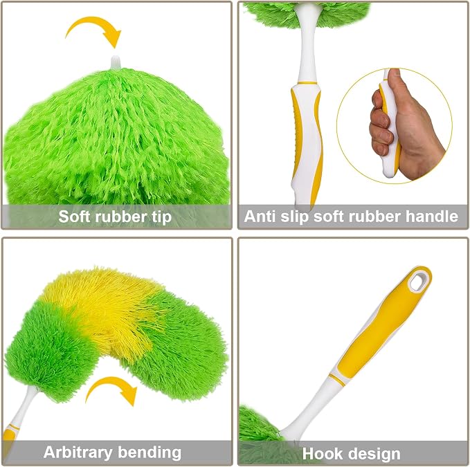 2 Pack 20-inch Microfiber Dusting Dusters - Image 3