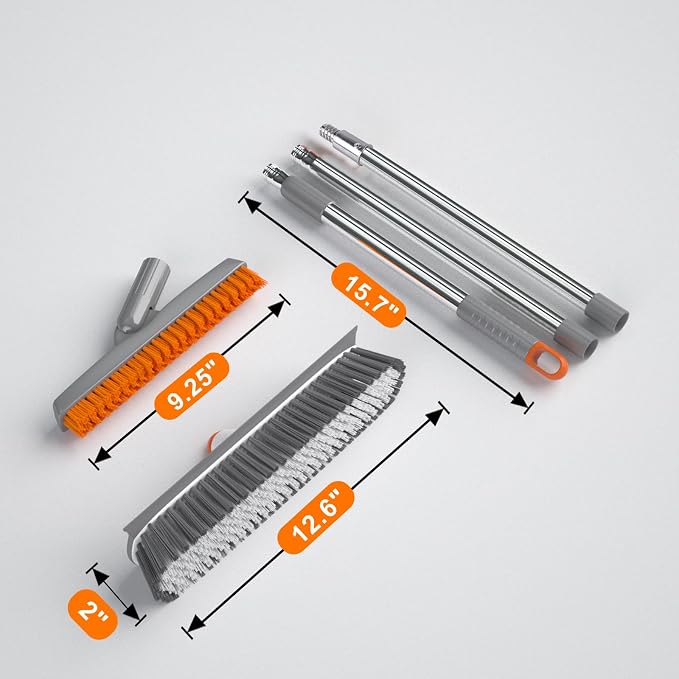 Heavy Duty Floor Scrub Brush and Grout Cleaner Tool - Image 7