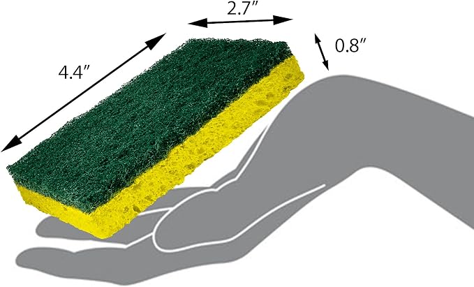 Amazon Basics Heavy Duty Sponges, Packaging May Vary - Image 6