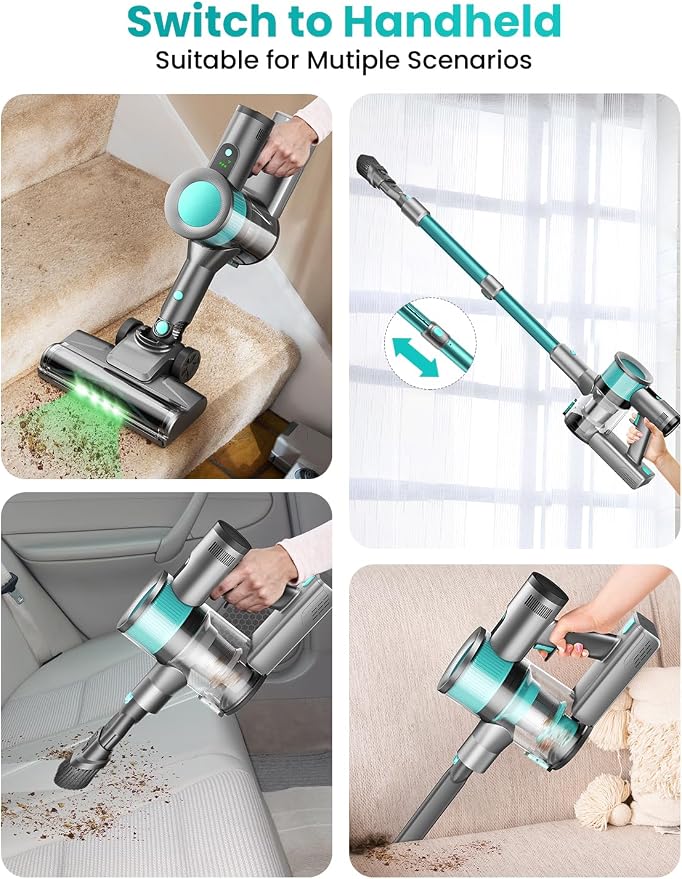 Dzaki Cordless Vacuum Cleaner, Stick Vacuum - Image 7