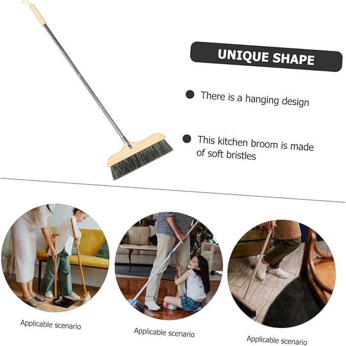 VICASKY Soft Bristle Broom - Image 6