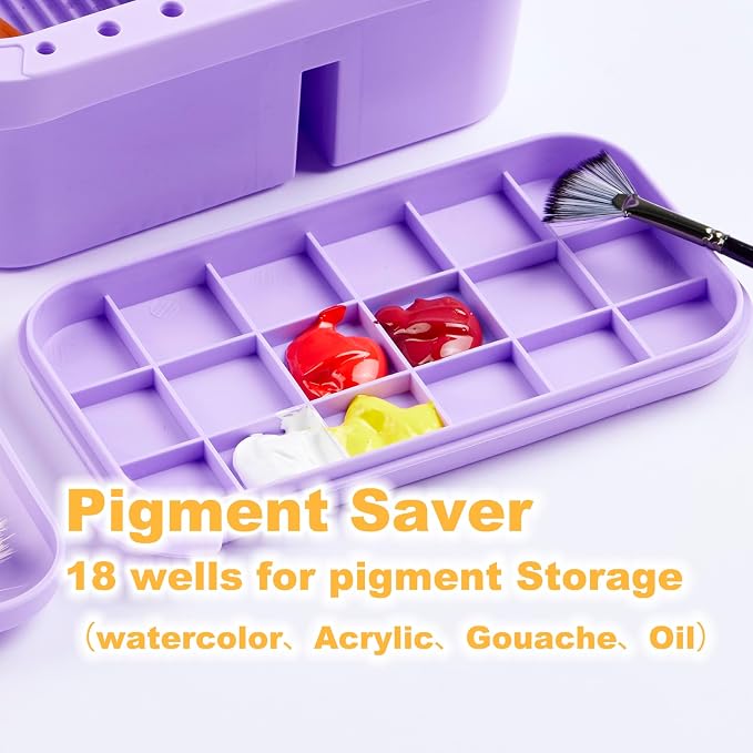 SEVENY Paint Brush Cleaner, Paint Brush Holder and Organizers - Image 3