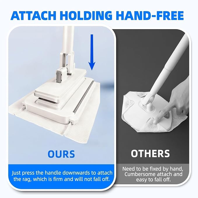 2026 New Snap Grip Mini Mop - Image 2