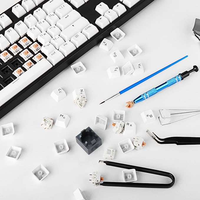 RUNJRX Keyboard Lube Kit with Switch Opener, Keycap Puller, Switch Puller - Image 7