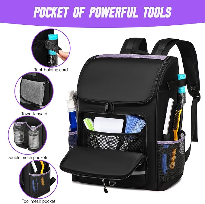 Cleaning Bags, Large Cleaning Supply Caddy - Image 4