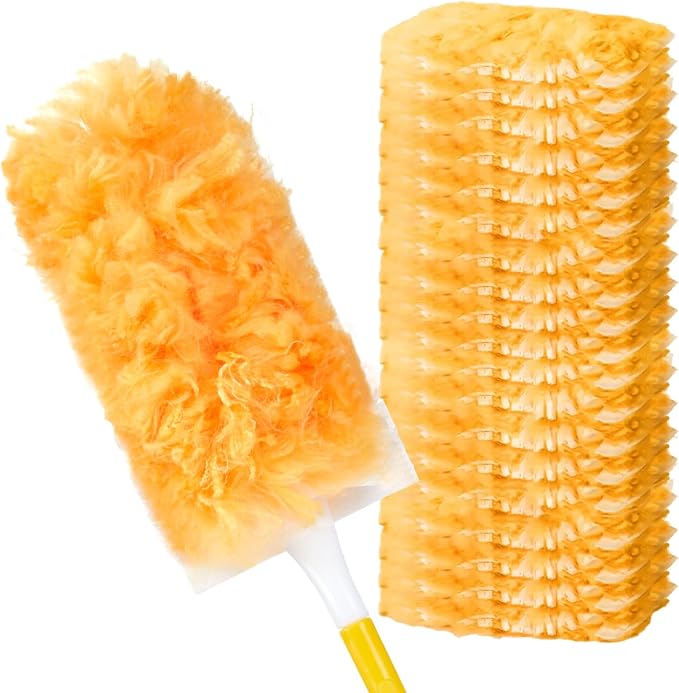 360° Duster Refills Kit for Swiffer Duster, 25 Pack & 1 Handle, Furniture and - Image 8