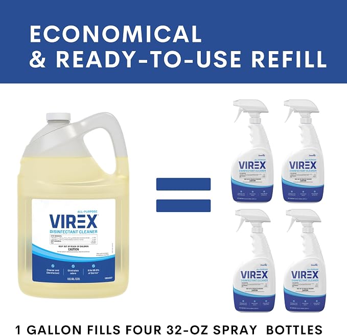 VIREX CBD540557 All Purpose Disinfectant Cleaner - Image 7